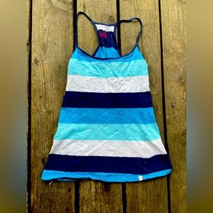 GARAGE Ocean blue tank top